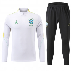 2026-2027 Brazil White Thailand Soccer Tracksuit-GDP