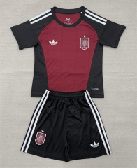 2026-27 Spain Goalkeeper Red Soccer Uniform-AY