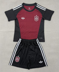 2026-27 Spain Goalkeeper Red Soccer Uniform-AY