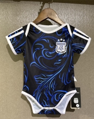 2026-2027 Argentina Blue&Black Baby Soccer Uniform-7411