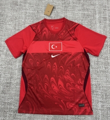（s-4xl）2026-2027 Turkey Away Red Thailand Soccer Jersey AAA-4506