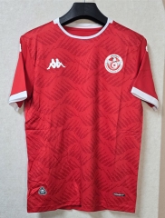 (S-4XL) 2026-2027 Tunisia Home Red Thailand Soccer Jersey-4728