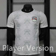 （M-3XL）Player Version 2025-26 Egypt Away White Thailand Soccer Jersey AAA-888