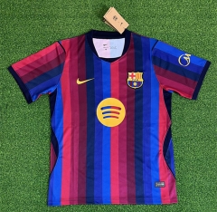 (S-4XL) 2026-2027 Barcelona Home Red&Blue Thailand Soccer Jersey AAA-403