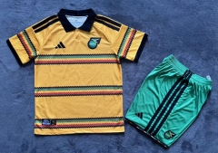 2026-27 Jamaica Home Yellow Soccer Uniform-2483