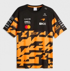 (S-5XL) 2026 McLaren Orange&Black Formula One Racing Suit