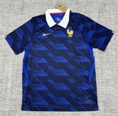 (S-4XL) 2026-2027 France Home Blue Thailand Soccer Jersey AAA-4506
