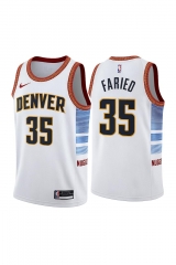 NBA Denver Nuggets White #35 Jersey-311