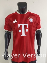 Player Version 26-27   Bayern München Home Red&White Thailand Soccer Jersey AAA-0871