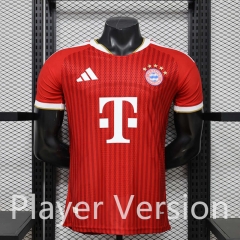 Player Version 26-27   Bayern München Home Red&White Thailand Soccer Jersey AAA-888