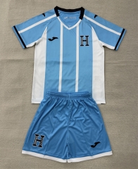 2026-27 Honduras Away Blue White Soccer Uniform-AY