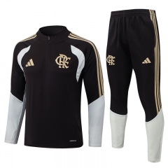 2026-27 Flamengo Brown Thailand Soccer Tracksuit-815