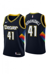 NBA Denver Nuggets Royal Blue#41 Jersey-311