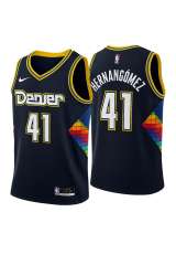 NBA Denver Nuggets Royal Blue#41 Jersey-311