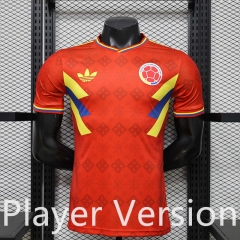(S-3XL) Player Version 2026-2027 Special Version Colombia Red Thailand Soccer Jersey AAA-888