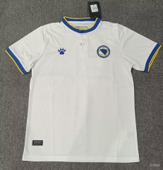 (S-4XL) 2026-2027 Bosnia and Herzegovina Away White Thailand Soccer Jersey AAA-5378