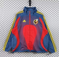 06-07 Spain Red Blue Thailand Trench Coats -3257