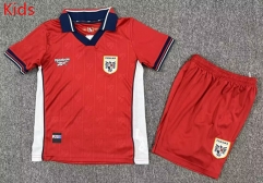26-27 Panama Home Red Kid/Youth Soccer Uniform-7809