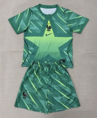 2026-2027 France Goalkeeper Green Soccer Uniform-AY