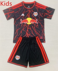 2026-2027 New York Red Bulls Home Red&Black Kids/Youth Soccer Uniform-AY