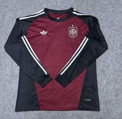 2026-27 Spain Goalkeeper Red LS Thailand Soccer Jersey AAA-9527