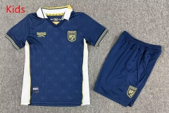 26-27 Panama 2nd Away Blue Kid/Youth Soccer Uniform-7809