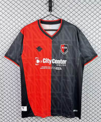2026-2027 Newell's Old Boys Home Black Red Thailand Soccer Jersey AAA-3257