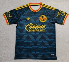 (S-6XL) 26-27 Club América Away Blue Thailand Soccer Jersey-2483
