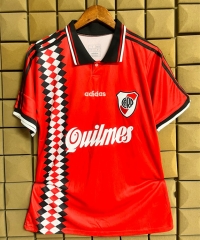 Retro Edition 1994  River Plate Red Thailand Soccer Jersey AAA-9171
