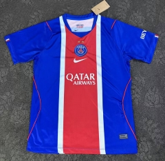 (S-4XL) 2-star 26-27 Paris Home Blue Thailand Soccer Jersey AAA-2483