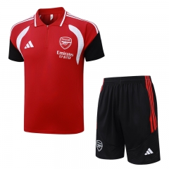 26-27 Arsenal Red Thailand Polo Uniform-815
