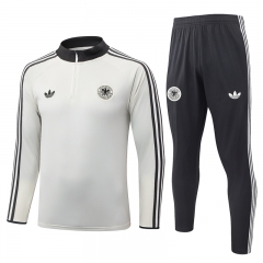 2026-2027 Germany Beige Thailand Soccer Tracksuit-815