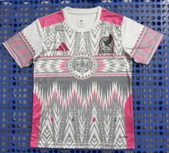 (S-4XL) 2026-27 Mexico Gray-white Thailand Training Soccer Jersey AAA-2733