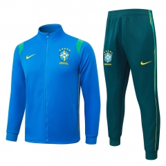 2026-2027 Brazil Blue Thailand Soccer Jacket Uniform-815
