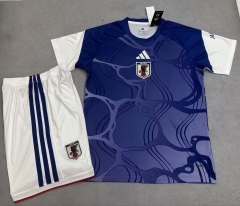 26-27 Anime Special Edition Japan Purple&Blue Soccer Uniform-718
