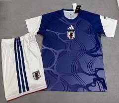 26-27 Anime Special Edition Japan Purple&Blue Soccer Uniform-718