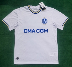(s-4xl)26-27 Olympique de Marseille Home White Thailand Soccer Jersey AAA-3874
