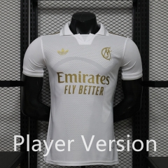 Player Version 26-27 Special Edition Real Madrid Lapel White Thailand Soccer Jersey-888