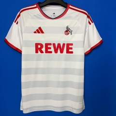 (S-4XL) 2026-2027 FC Koln Home  Grey&White Thailand Soccer Jersey AAA-6486