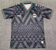 (S-4XL) 2026-2027 Iraq Second Away Gray-Black Thailand Soccer Jersey AAA-8025