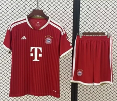 26-27 Bayern München Home Red Soccer Uniform-709