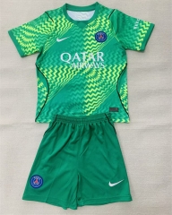 26-27 Paris Goalkeeper Green Soccer Uniform-AY