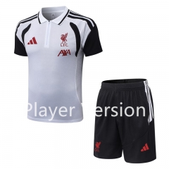 (S-3XL) Player Version 26-27 Liverpool White  Short-Sleeve Thailand Soccer  Uniform-9926