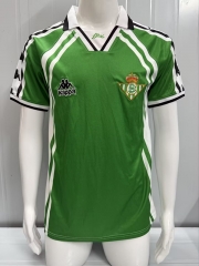 Retro Version 97-98 Real Betis Away Green Thailand Soccer Jersey-3932