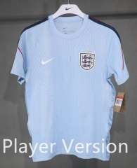 (S-3XL) Player Version 2026-2027 England Light Blue Thailand Training Soccer Jersey AAA-4563