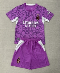 26-27 AC Milan Goalkeeper Purple Soccer Uniform-AY