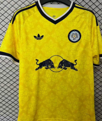 （s-4xl）26-27 Leeds United Away Yellow Thailand Soccer Jersey AAA-2044