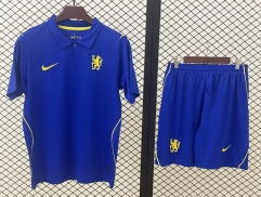 26-27 Chelsea Home Blue  Soccer Uniform-709