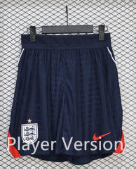 (S-3XL) Player Version 2026-2027 England Away Royal Blue  Thailand Soccer Shorts-888