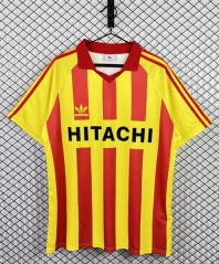 Retro 91-92 US Lecce Home Yellow&Red Thailand Soccer Jersey AAA-3257
